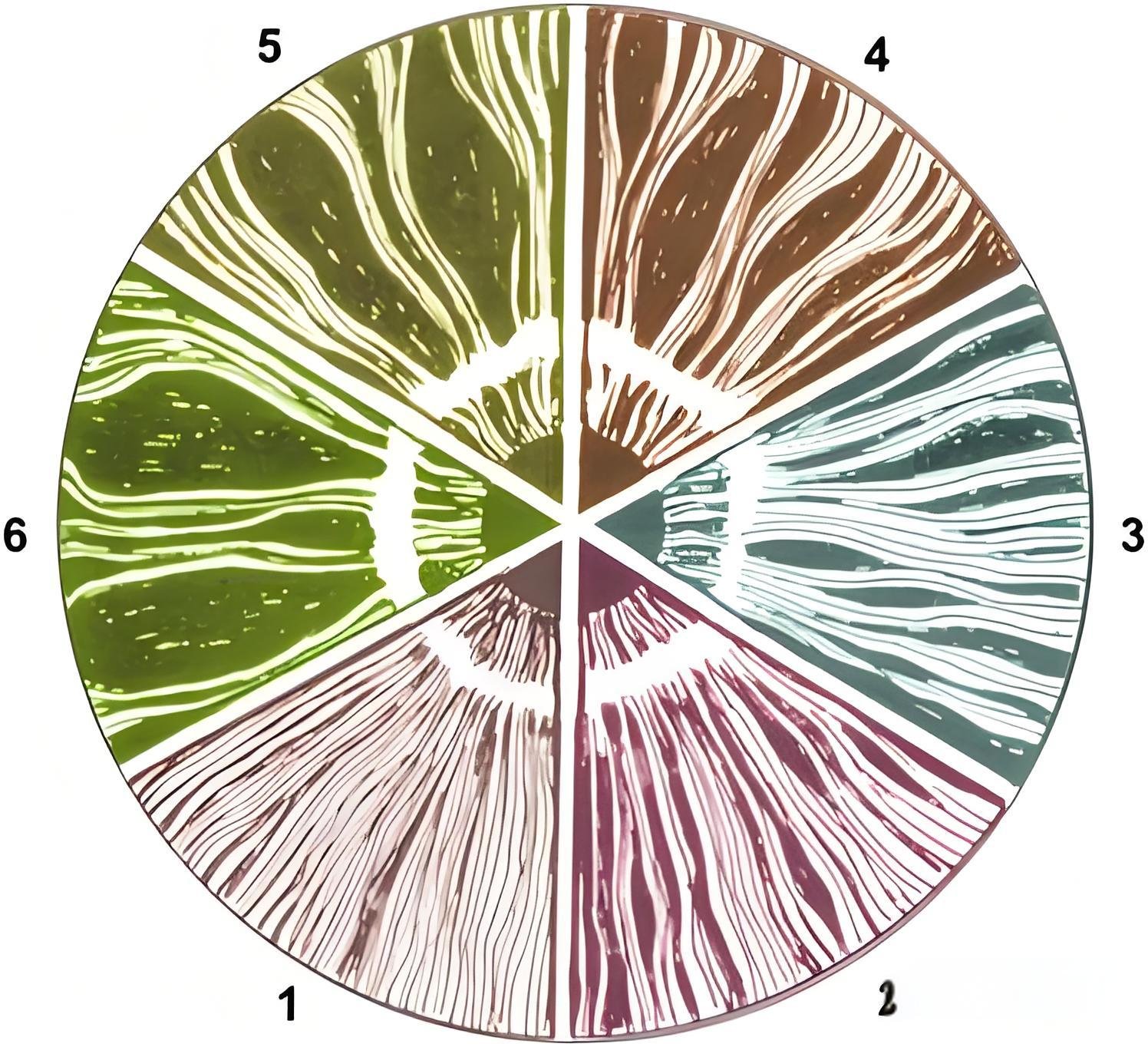 Iridology Iris Density Iridology Density (1-6 Levels)
