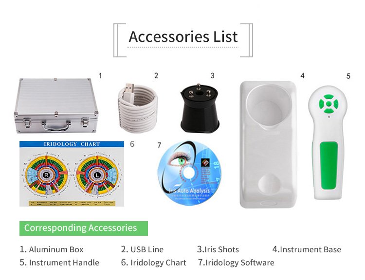 MAIKONG IRIDOLOGY CAMERA Equipment Operation Steps
