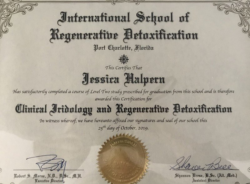  How to become a certified iridologist